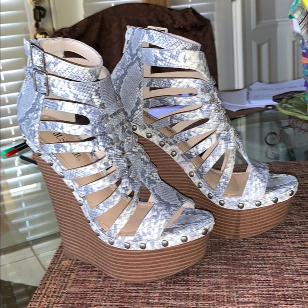 Just Fab Wedges - Picture 3 of 5
